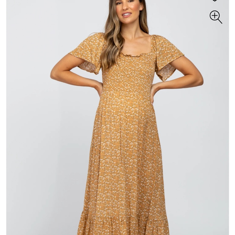 Elegant Yellow Maxi Dress
